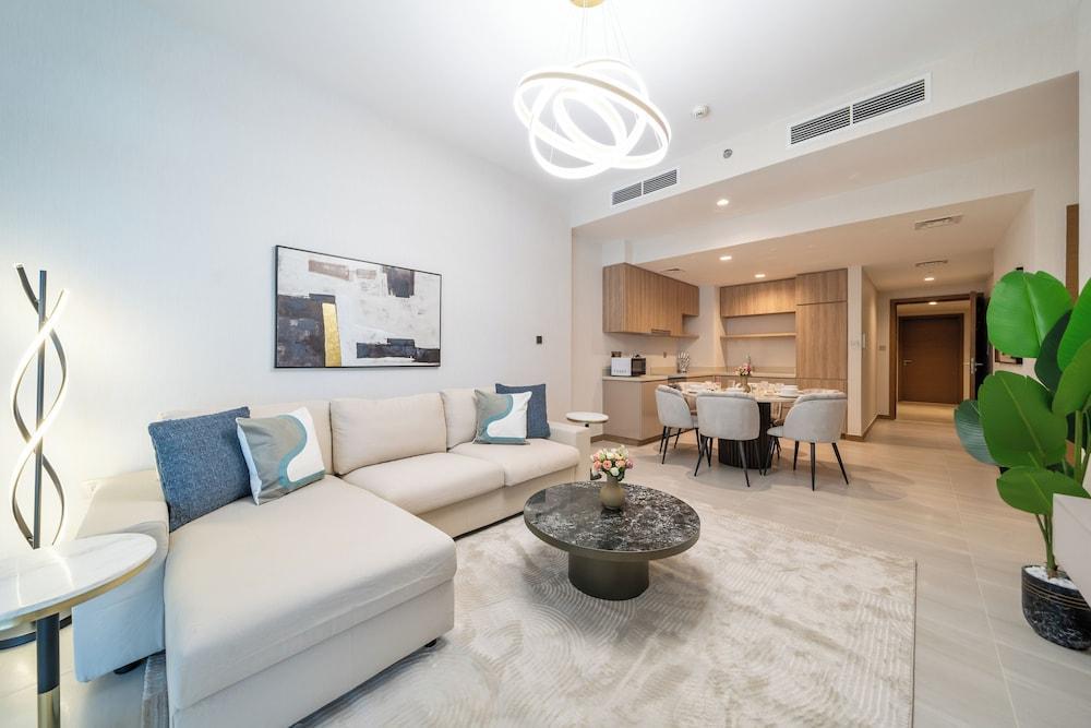 Modern 2BR – Canal-Side Elegance - Tap to explore photos