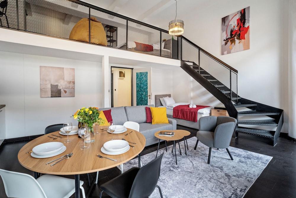 Airy loft-apartment with balcony - Tap to explore photos