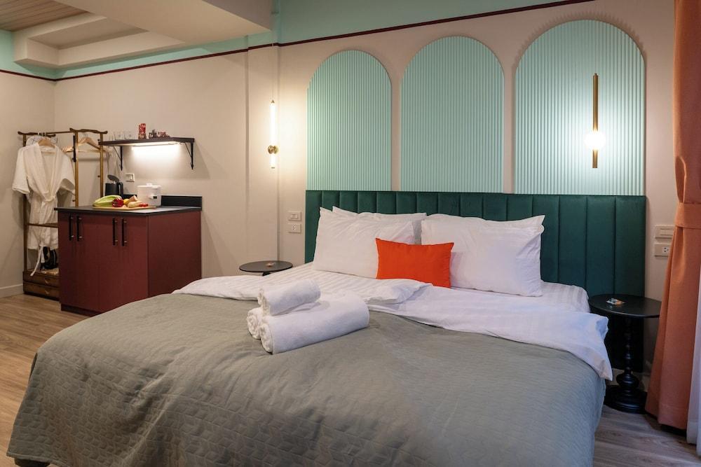 Boutique Hotel Axis.Bangkok Room Type - Family Apartment, 2 Bedrooms, 2 Bathrooms, Ground Floor