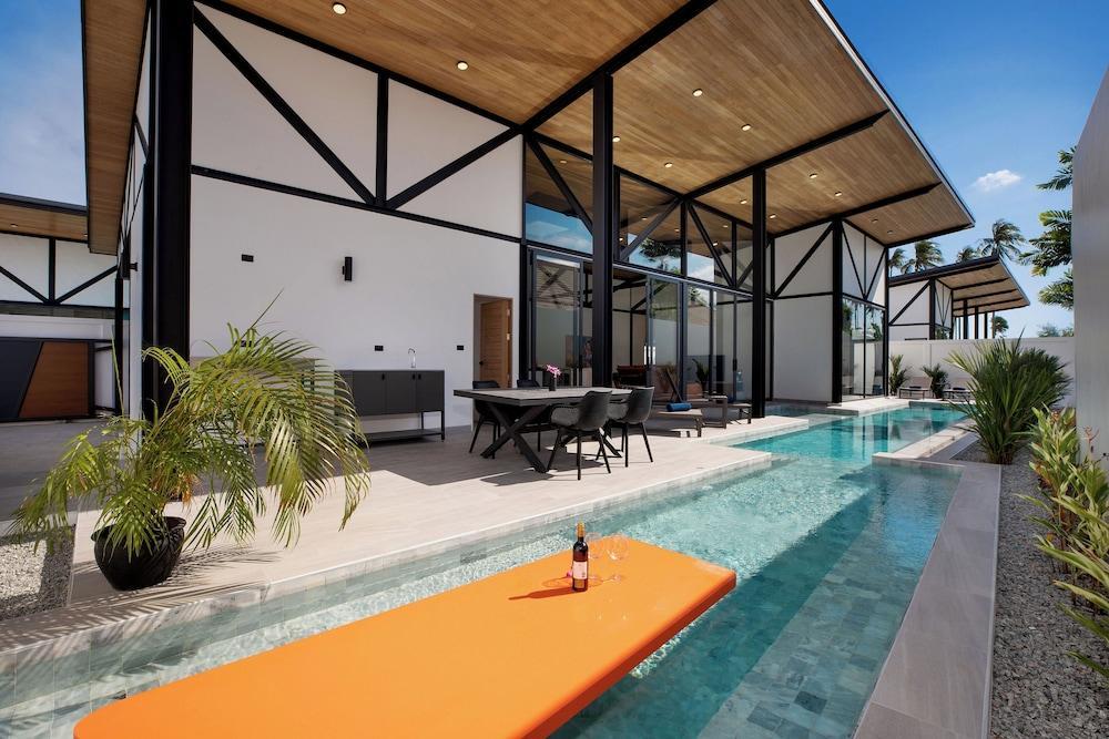 New 19m Eco Pool Villa Sunset Garden 10 - Tap to explore photos