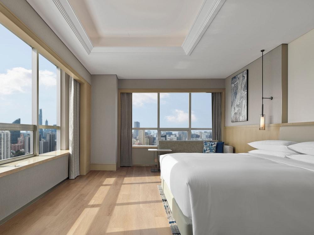 Shanghai Marriott Hotel Yangpu Riverside Room Type - Panorama City View King Room