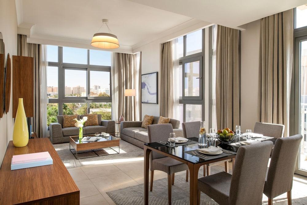 Marriott Executive Apartments Doha, Le Mirage City Walk Room Type - Standard Apartment, 2 Bedrooms, Smoking, Balcony