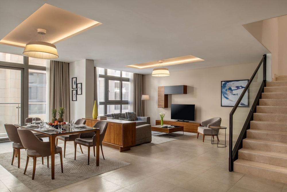 Marriott Executive Apartments Doha, Le Mirage City Walk Room Type - Apartment, 3 Bedrooms, Balcony, City View