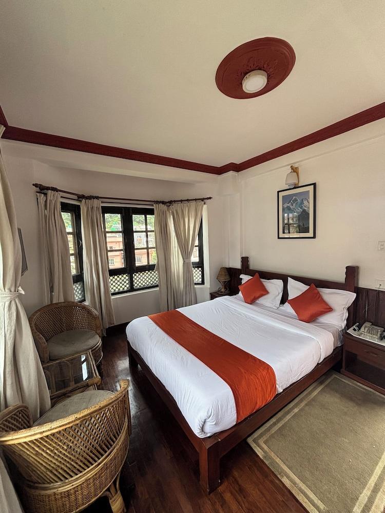Ecohomekathmandu Room Type - Deluxe Double Room, 1 King Bed, Hill View