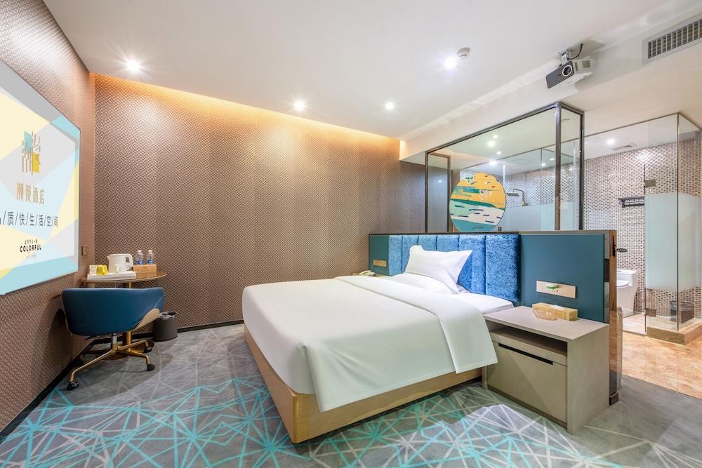 Trendy Romantic Hotel Guangzhou Baoneng Room Type - Elite Double Room, No Windows