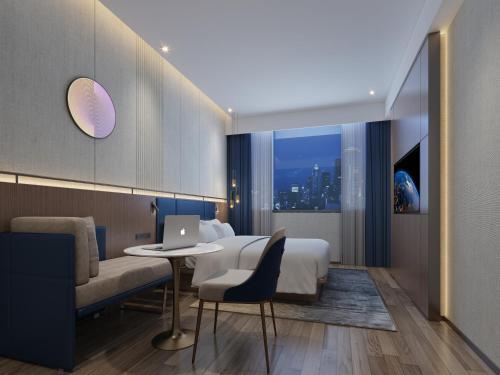 Jinglai Hotel·Selection-Shanghai Jingan Daning Lingshi Park Branch Room Type - Deluxe Queen Room