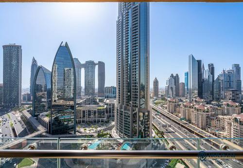 Holistay Kempinski Central Avenue Deluxe Studio with Burj Khalifa View - Tap to explore photos