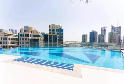 Luxury Burj Khalifa View Studio Elite Downtown - 18AB19AB03 - Tap to explore photos