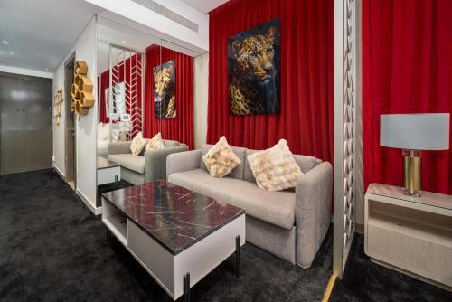 White Sage - Designer Studio with Canal View & Largest Balcony - Tap to explore photos