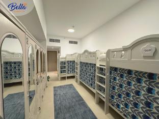 Bella Hostel - Luxury Bed Spaces Room Type - Bed in 6 Bed Mixed Dormitory