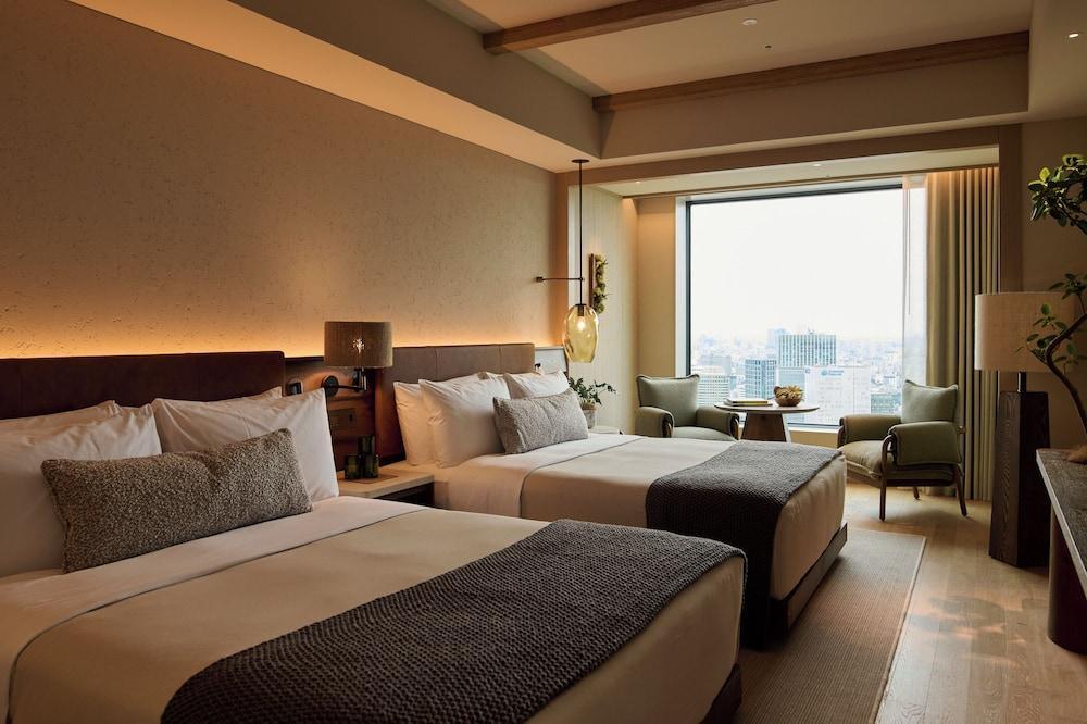 1 Hotel Tokyo Room Type - Room, 2 Queen Beds (Garden)