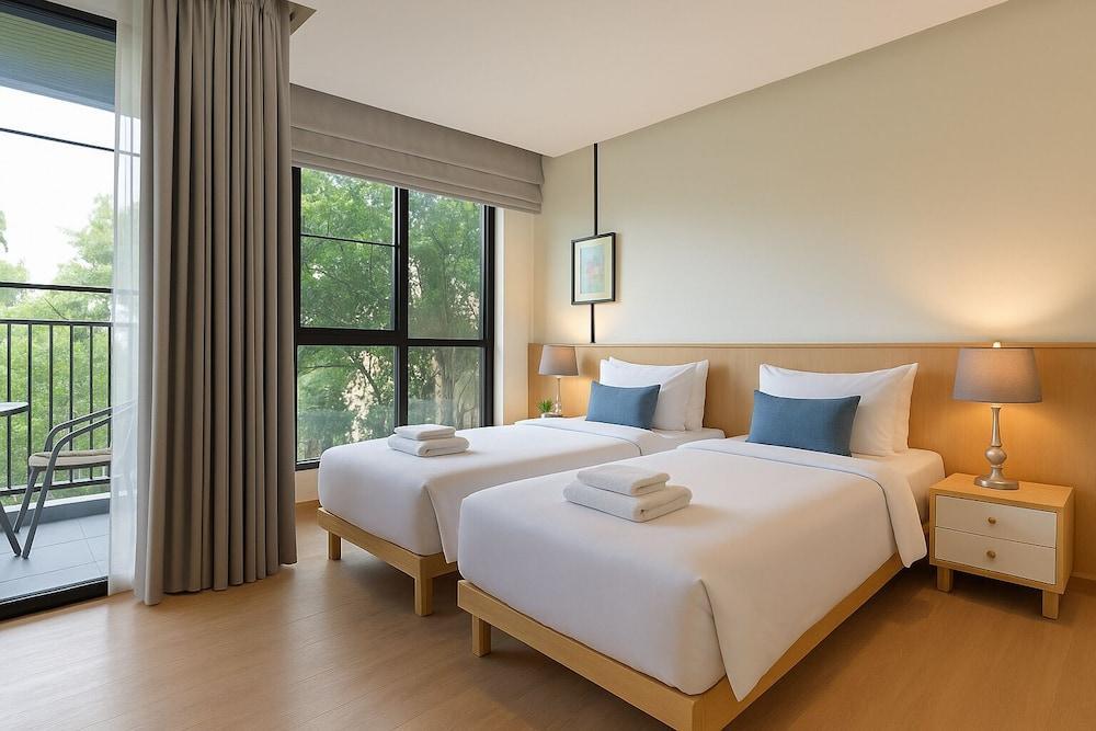 SENS Hotel Bangkok - Kubon Room Type - Deluxe Twin Room Garden View
