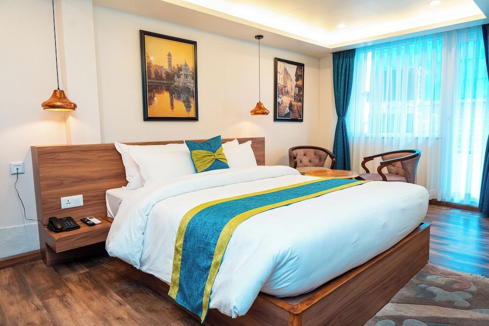 Harsha Boutique Hotel Room Type - Deluxe Double Room, Balcony, City View
