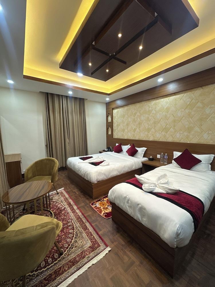 Lazimpat Boutique Hotel Room Type - Deluxe Double or Twin Room, Multiple Beds, Non Smoking, Private Bathroom