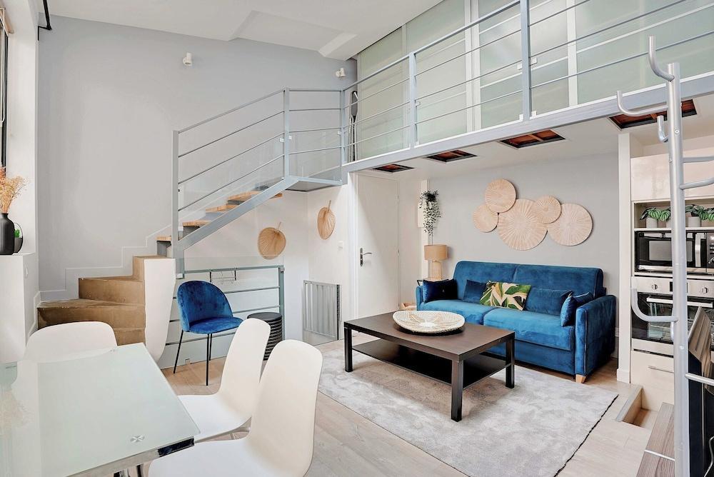 Cozy Apartment - 3br/8p - Musee de La Poste - Tap to explore photos