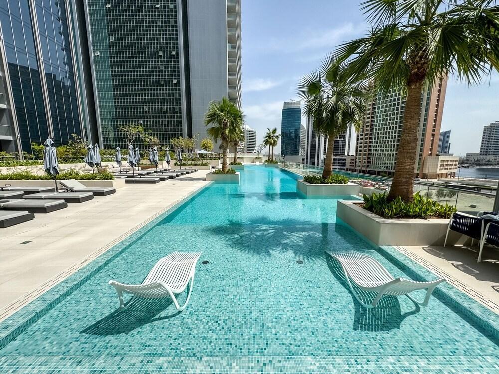 Burj Khalifa View Majestic 2BR Haven - Tap to explore photos