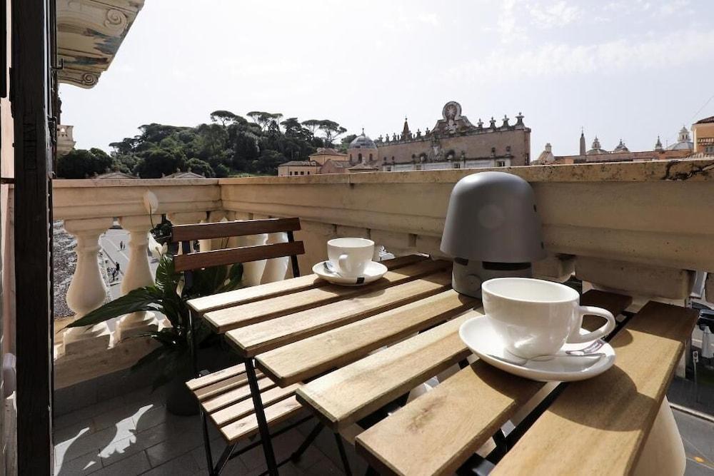 Plaza Suites Rome Room Type - Luxury Double Room, Balcony, City View