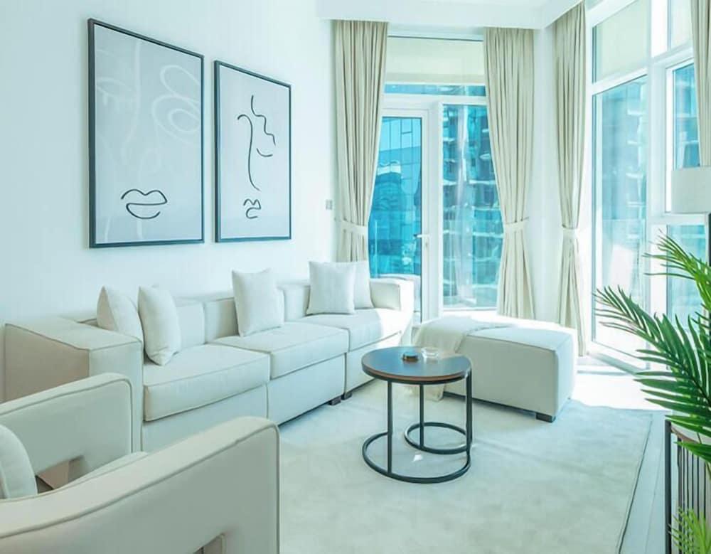 Elegant High Floor 2BR Urban Oasis - Tap to explore photos