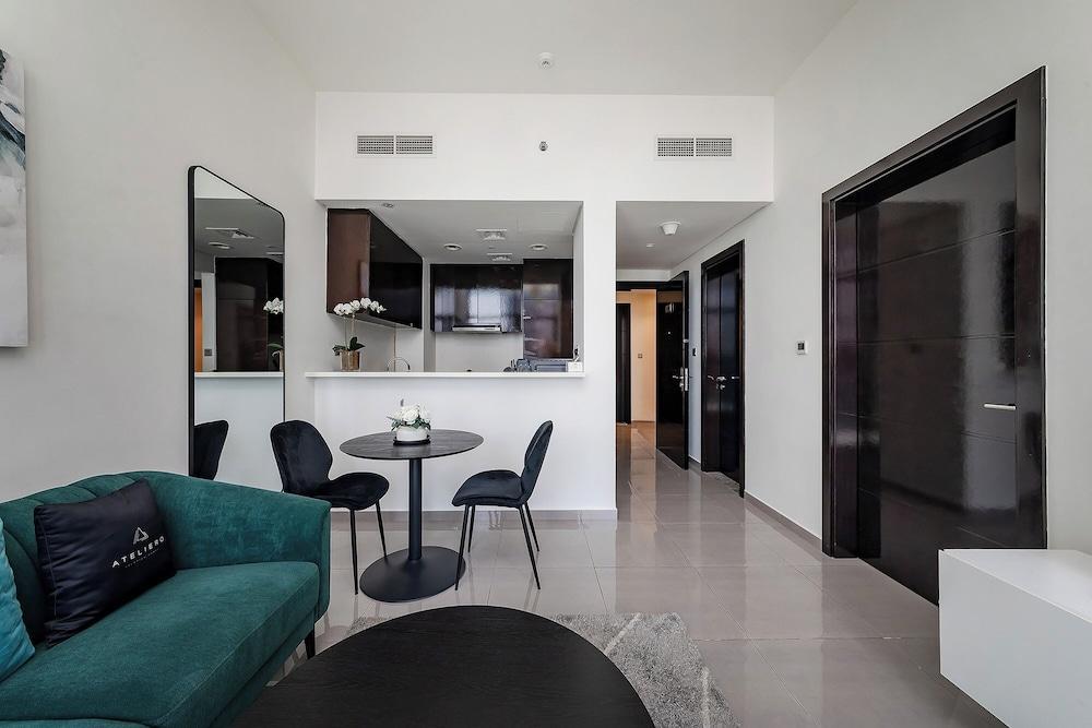 Stylish 1BR at DAMAC Merano Tower - Tap to explore photos