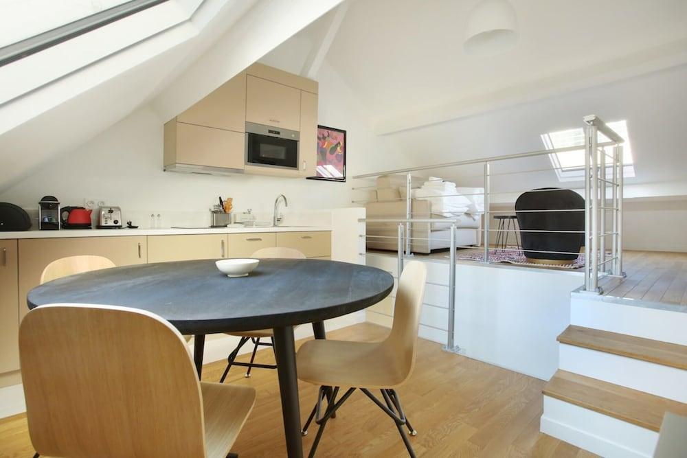 Sublime and new Triplex Le Marais/beaubourg - Tap to explore photos
