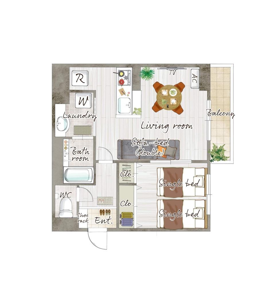 House Hotel Ekoda Room Type - Room 201, non-smoking House Hotel Ekoda Room Type - Room 201, non-smoking