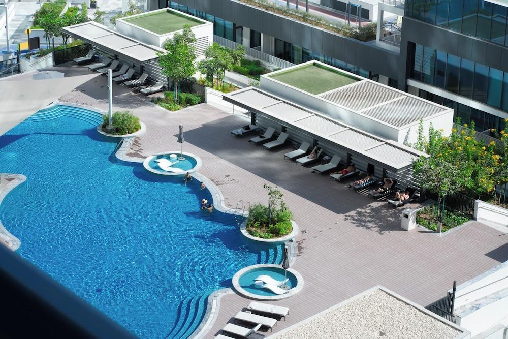 Chic 1BR Apartment - The Crest Dubai - Tap to explore photos