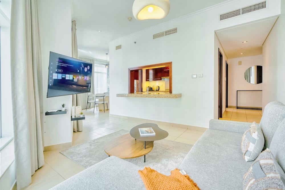 PVH - Inviting 1BR - Burj Views - Tap to explore photos