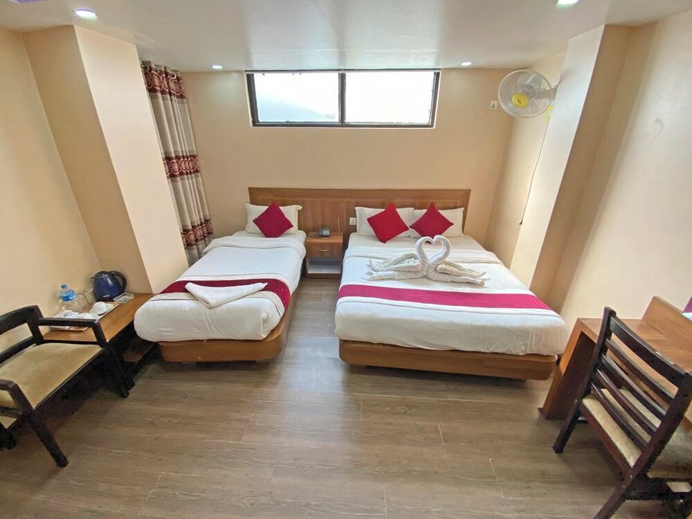 Hotel Maheshwor Room Type - Standard Double or Twin Room, City View