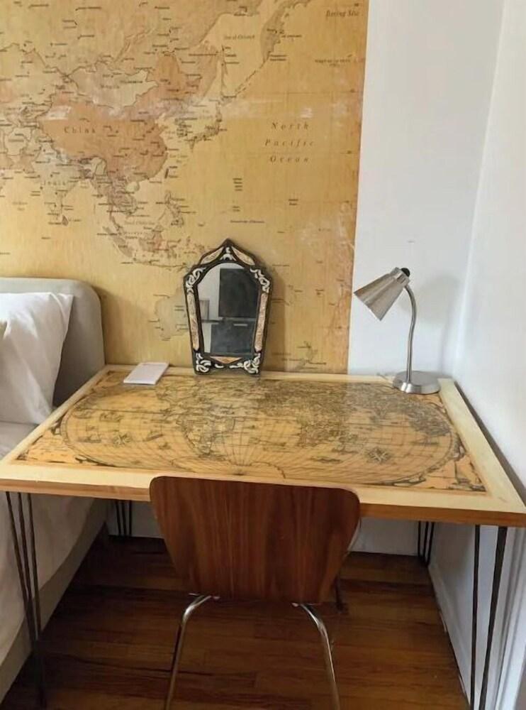 Elegant studio apartment with separate kitchen.