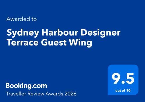 Sydney Harbour Designer Terrace Guest Wing Room Type - Deluxe Double Room with Bath