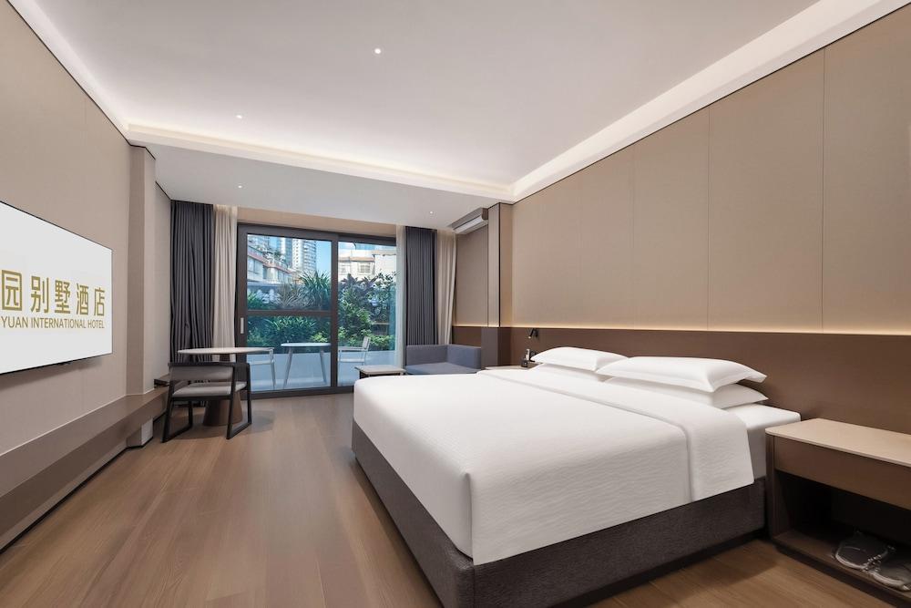 Tong Yuan International Hotel Guangzhou East Railway Station Meihuayuan Subway Station Branch Room Type - Luxury Double Room, Courtyard View, Courtyard Area