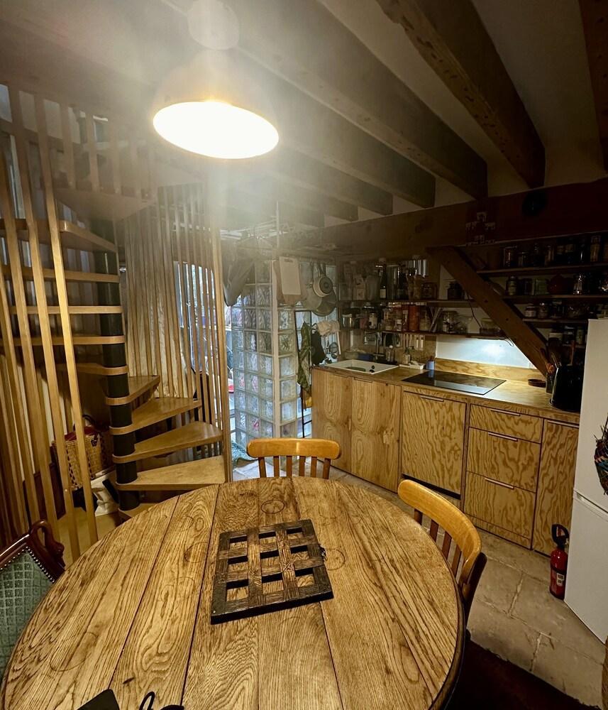 Charming 40m2 Duplex - Quiet & Bright near Parc de la Villette - Tap to explore photos