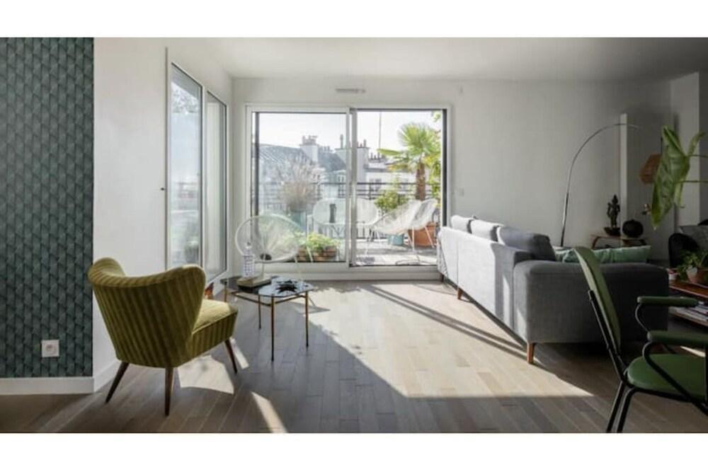 Superb apartment Paris - Terraces under the sky - Tap to explore photos