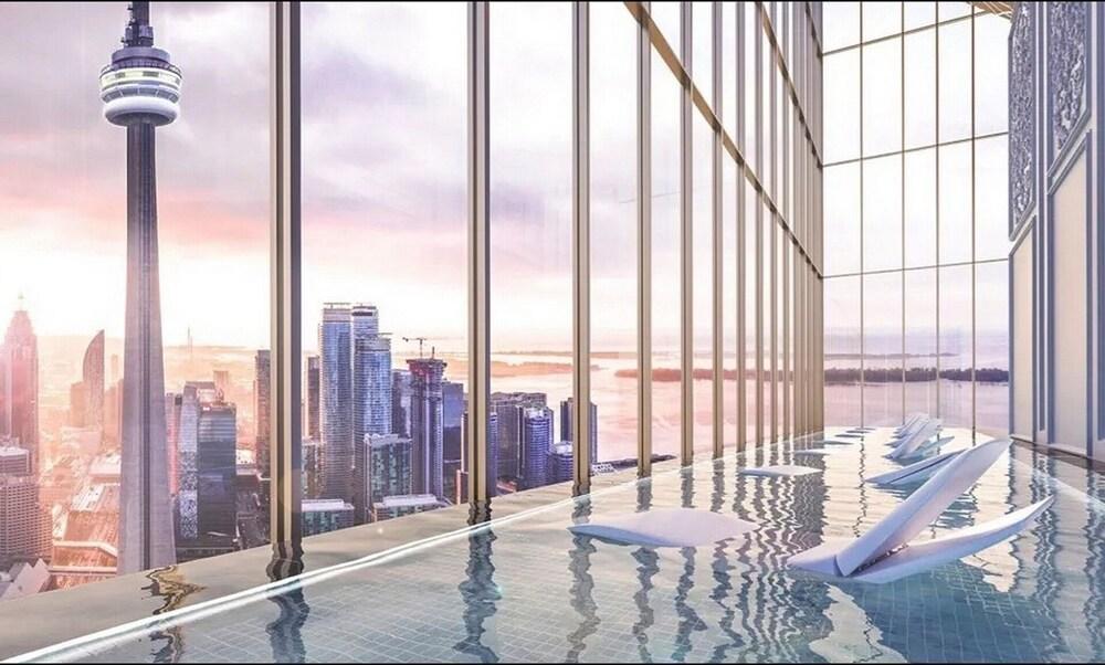 Chic Sky-High 1BR Condo with Stunning City Views