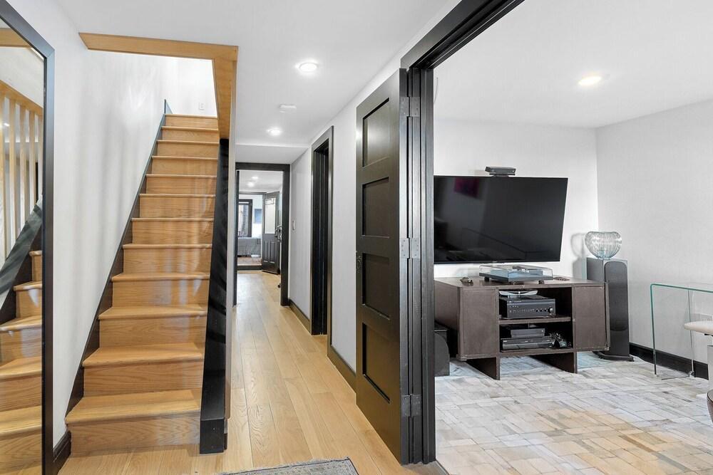 Whole Garden Floor in Modern Luxury Brownstone & Remote Work Paradise - Tap to explore photos