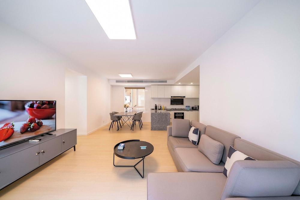 Tyms Stylish 3BR 2BA Apt Xujiahui Shops - Tap to explore photos