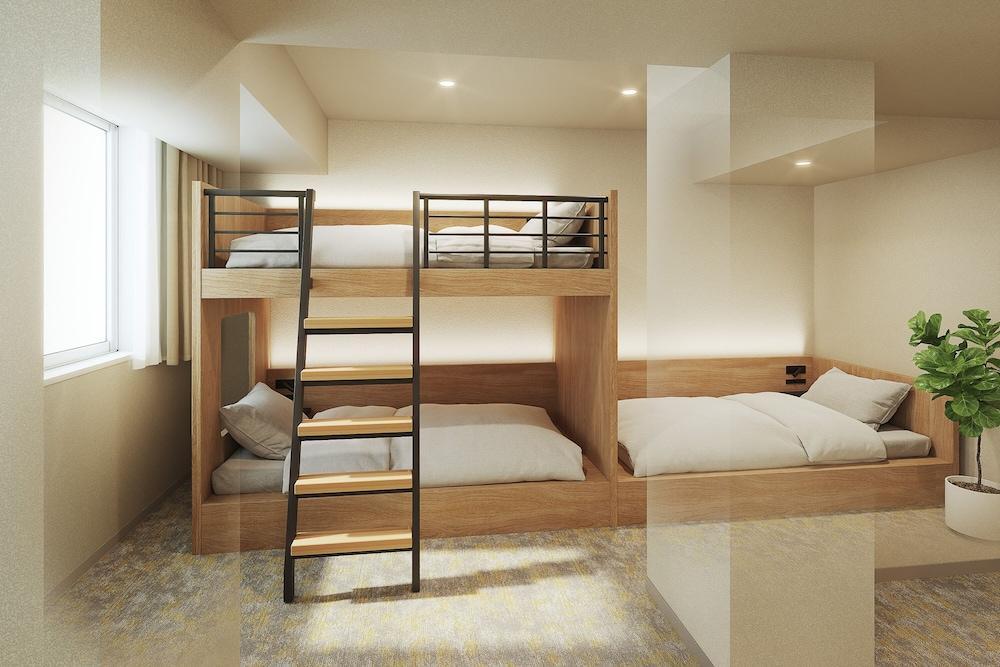 WAYPOINT TSUKIJI TOKYO Room Type - Triple Bunk Room, Non Smoking