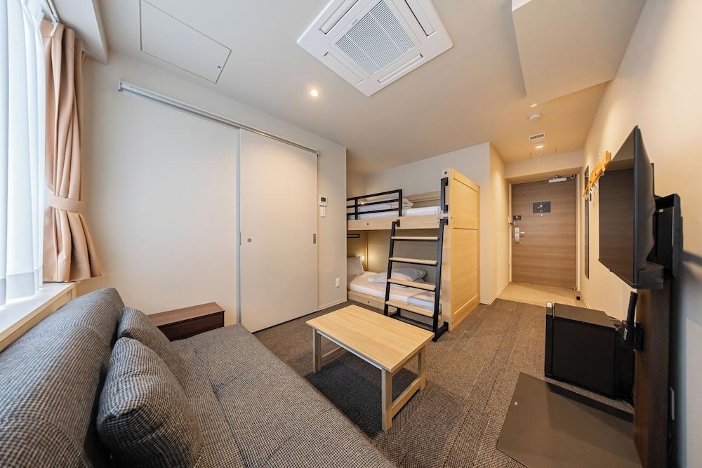 GRAND HOSTEL LDK TOKYO NISHIKASAI Room Type - Private Room for 2-3 with Private Shower room, Non Smoking (Bunk Bed + Sofa) GRAND HOSTEL LDK TOKYO NISHIKASAI Room Type - Private Room for 2-3 with Private Shower room, Non Smoking (Bunk Bed + Sofa)