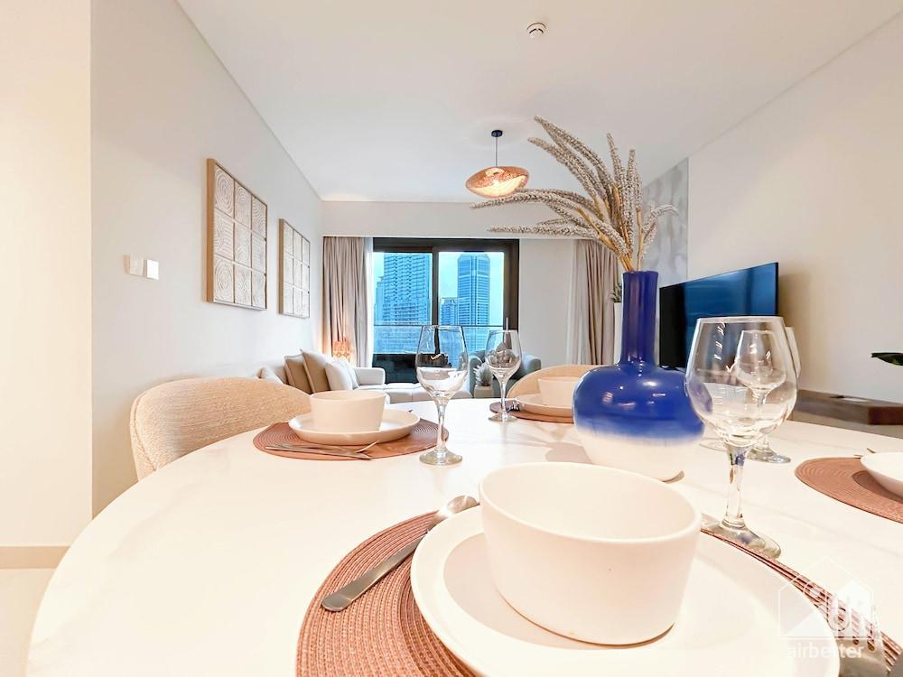 Luxury at Burj Crown Downtown Balcony & View - Tap to explore photos