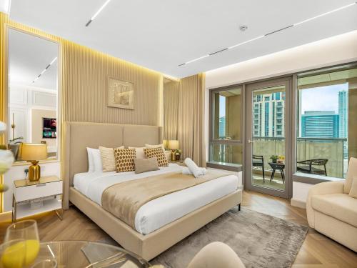 Kensington - Chic Studio 5 min to Dubai Mall - Tap to explore photos