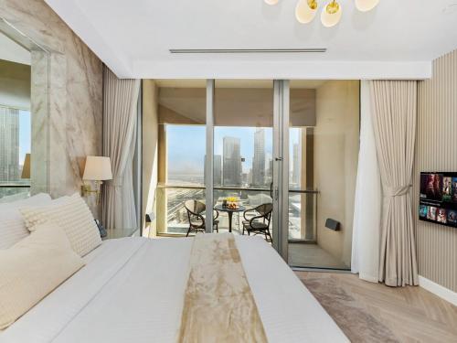 Kensington Luxury 2BR Kempinski Residences - Burj Khalifa View - Tap to explore photos