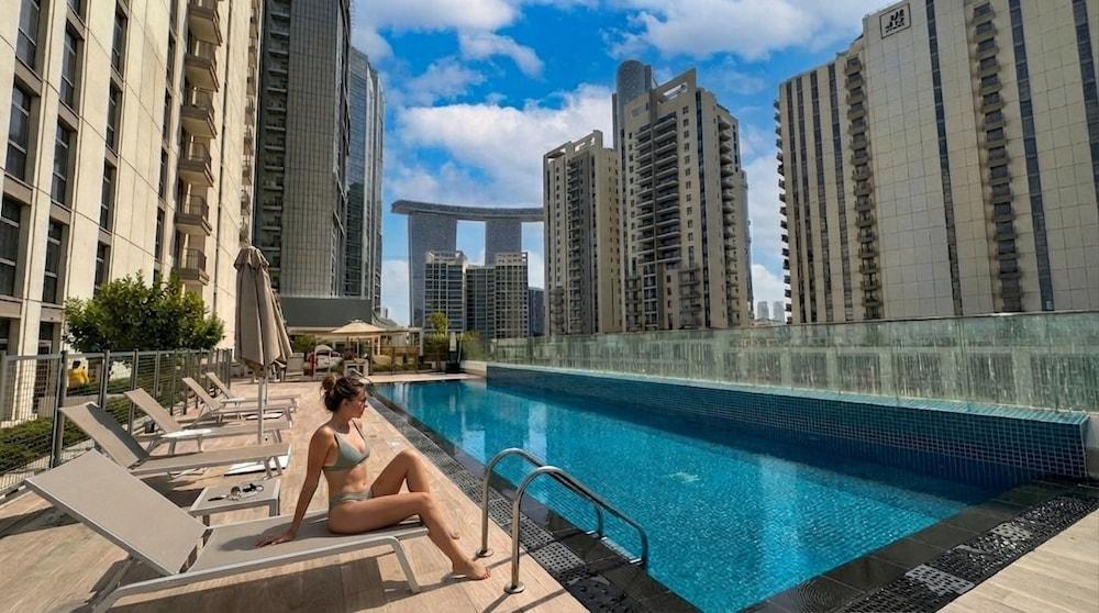 Vogue | Reflection near Reem Central Park & Beach