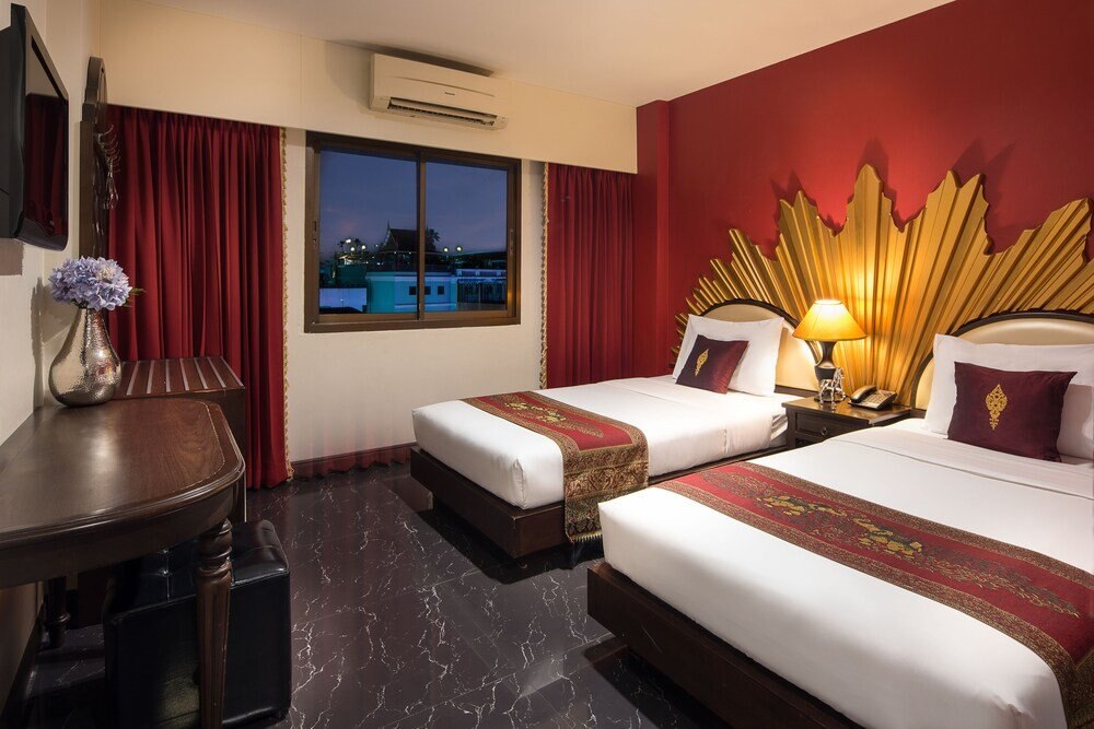 Khaosan Palace Hotel Room Type - Scarlet Twin Room