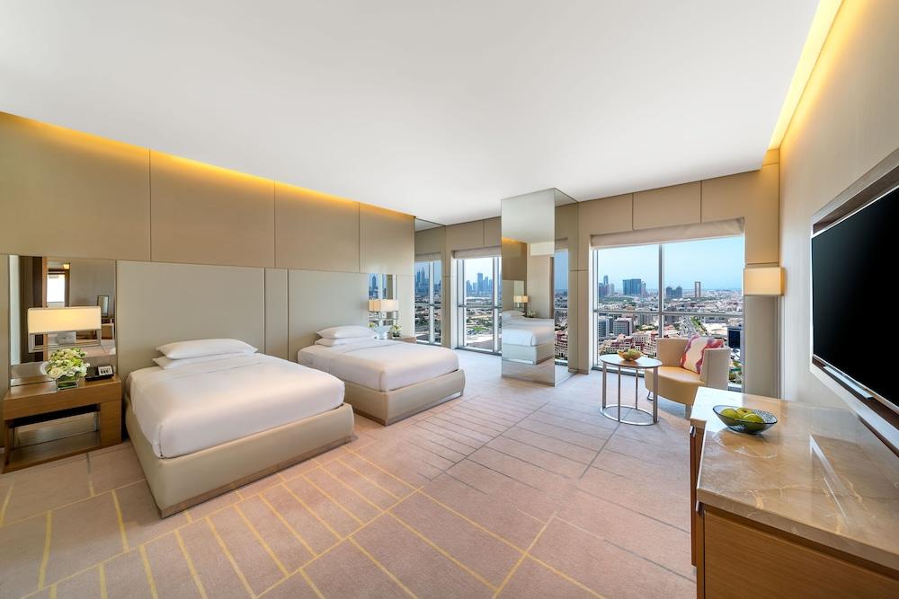 Hyatt Regency Dubai Creek Heights Hotel Room Type - Deluxe Twin Room -50% discount on Grand Hyatt Water Park and -20% discount on F&B (till Sept 2026)
