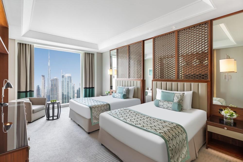 Taj Dubai Room Type - Luxury Room City View Twin Bed Taj Dubai Room Type - Luxury Room City View Twin Bed