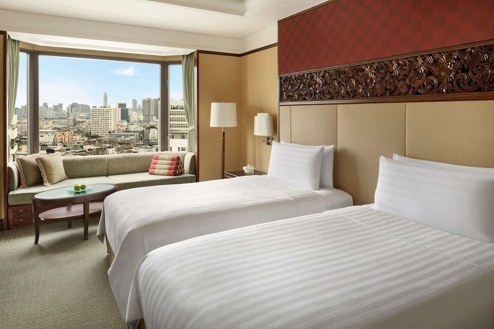 Shangri-La Hotel Bangkok Room Type - Shangri-La Wing, Deluxe Room, 2 Twin Beds