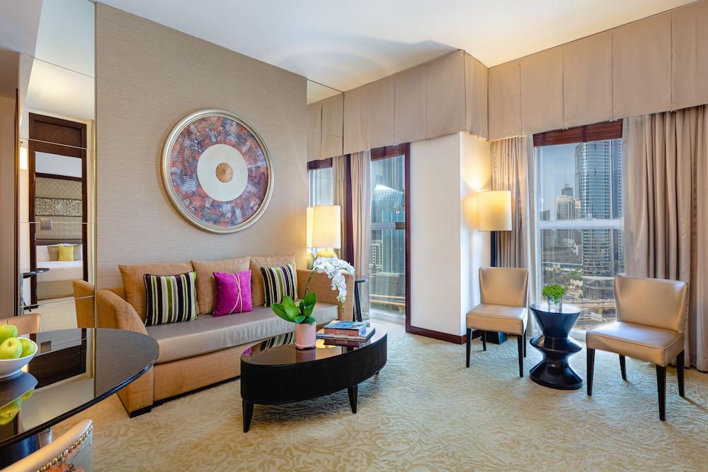 Dusit Thani Dubai - Near Burj Khalifa Room Type - 2 BR Apartment King and Twin. Dusit Thani Dubai - Near Burj Khalifa Room Type - 2 BR Apartment King and Twin.