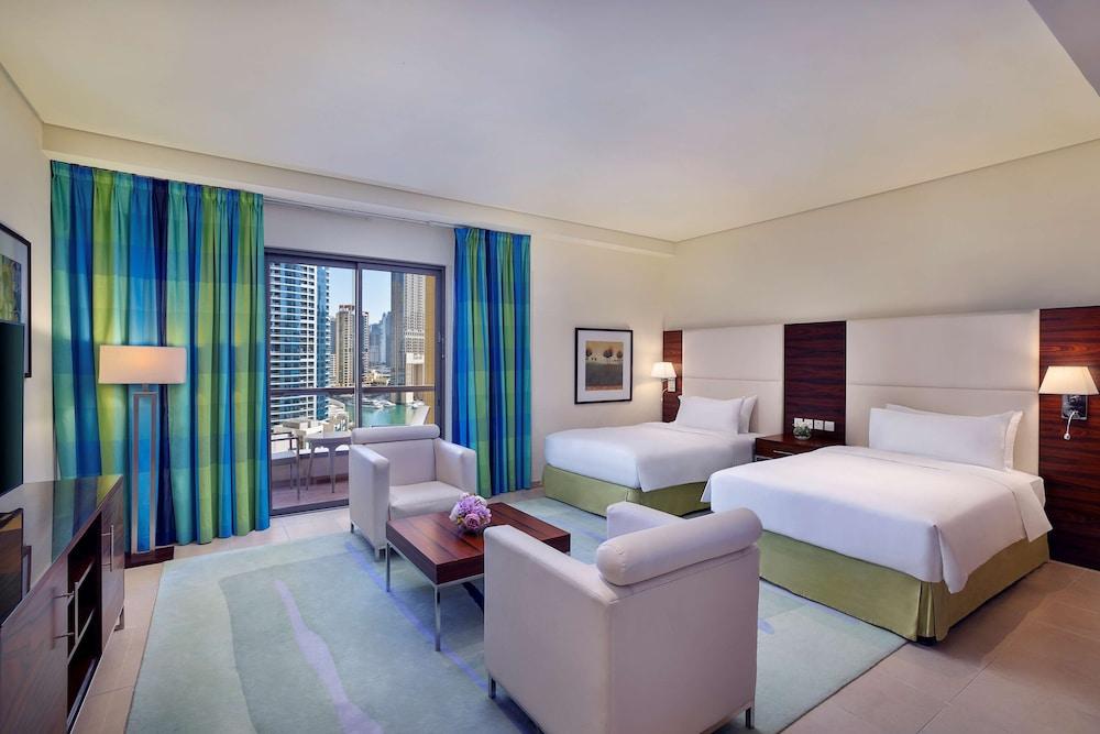 Hilton Dubai The Walk Room Type - TWIN GUEST ROOM-BALCONY Hilton Dubai The Walk Room Type - TWIN GUEST ROOM-BALCONY