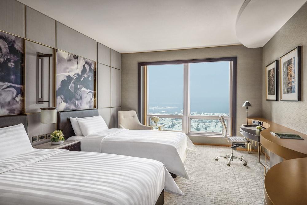 Shangri-La Dubai Room Type - Deluxe Room, 2 Twin Beds, Sea View