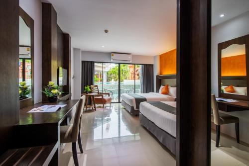 Areca Resort & Spa Room Type - Deluxe Double or Twin Room with Pool Access
